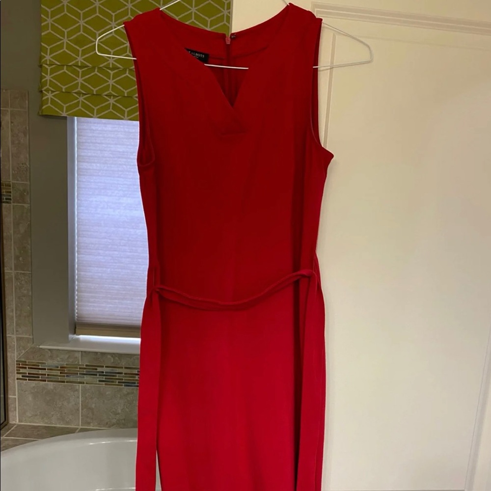Red Talbots Dress